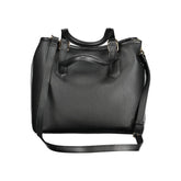 Mario Valentino Black Polyethylene Handbag